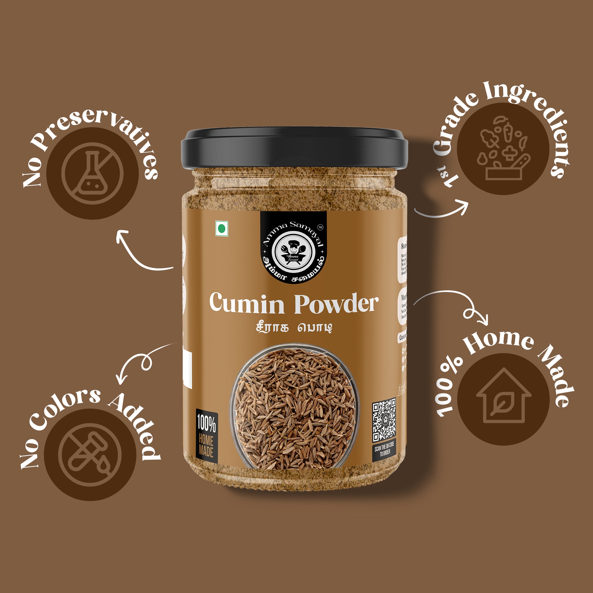 Cumin Powder (சீராக பொடி )