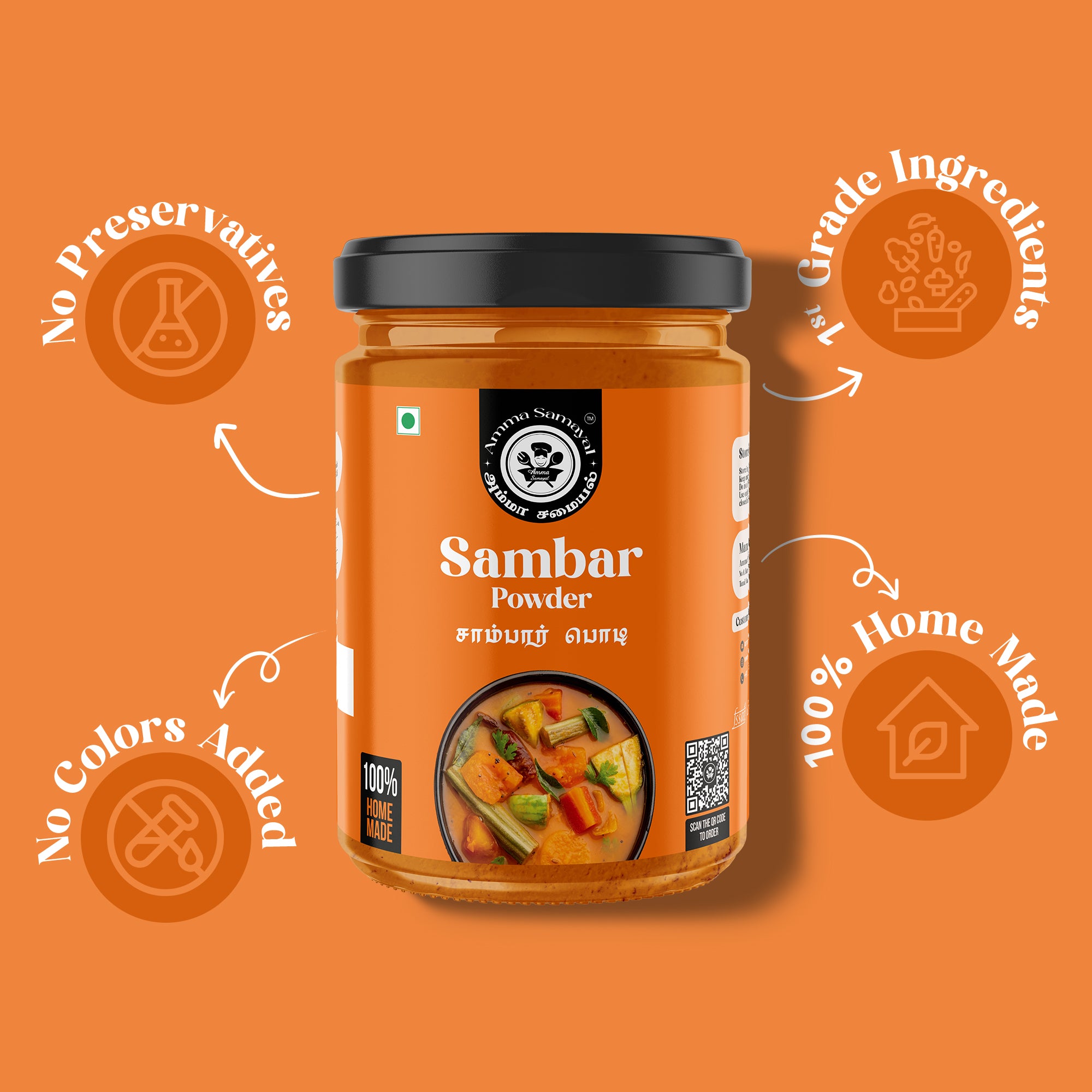 Sambar Powder (சாம்பார் பொடி)
