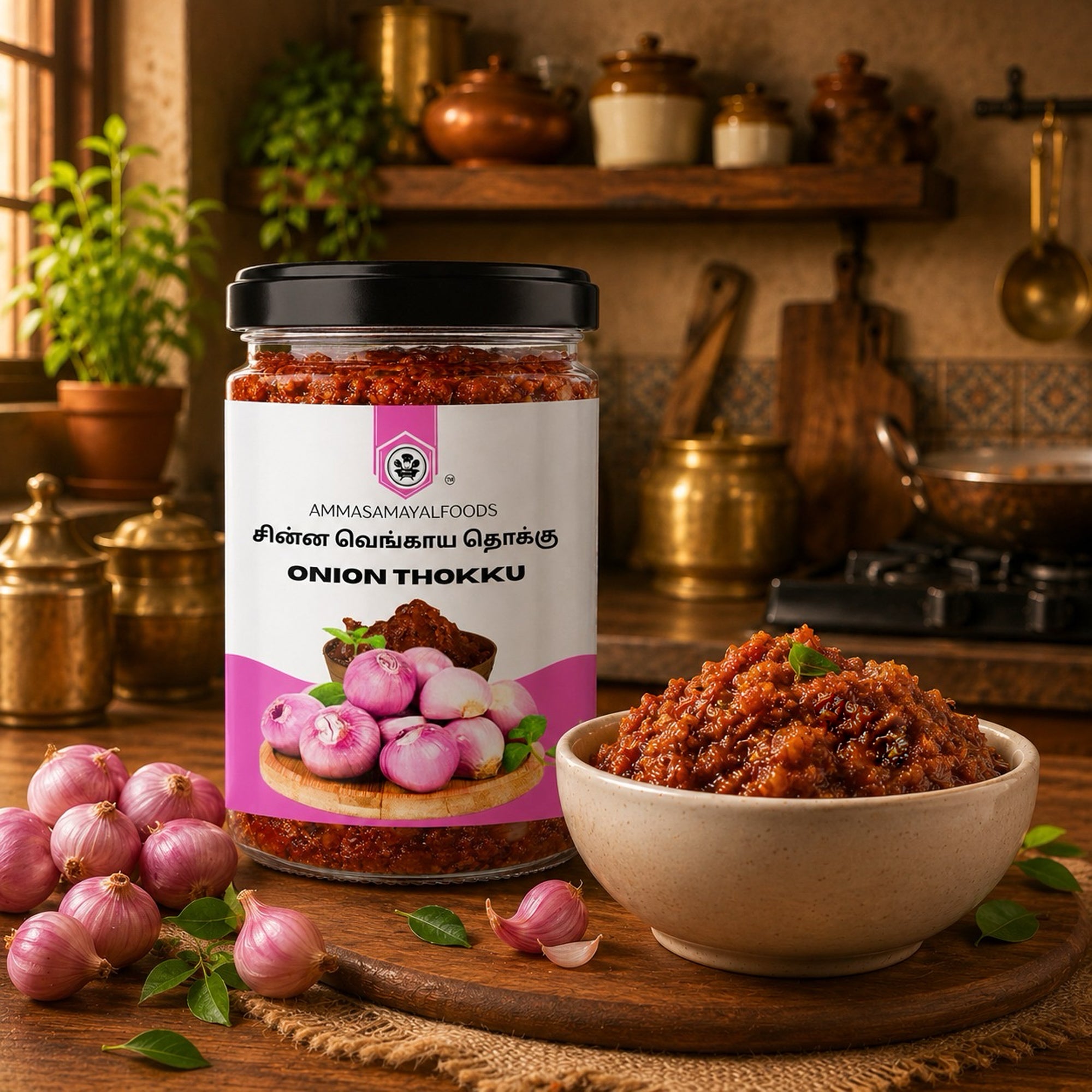 Onion Thokku | சின்ன வெங்காயத் தொக்கு