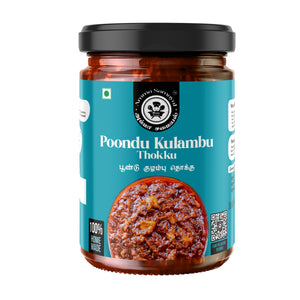 Garlic Kulambu Thokku (பூண்டு குழம்பு தொக்கு)