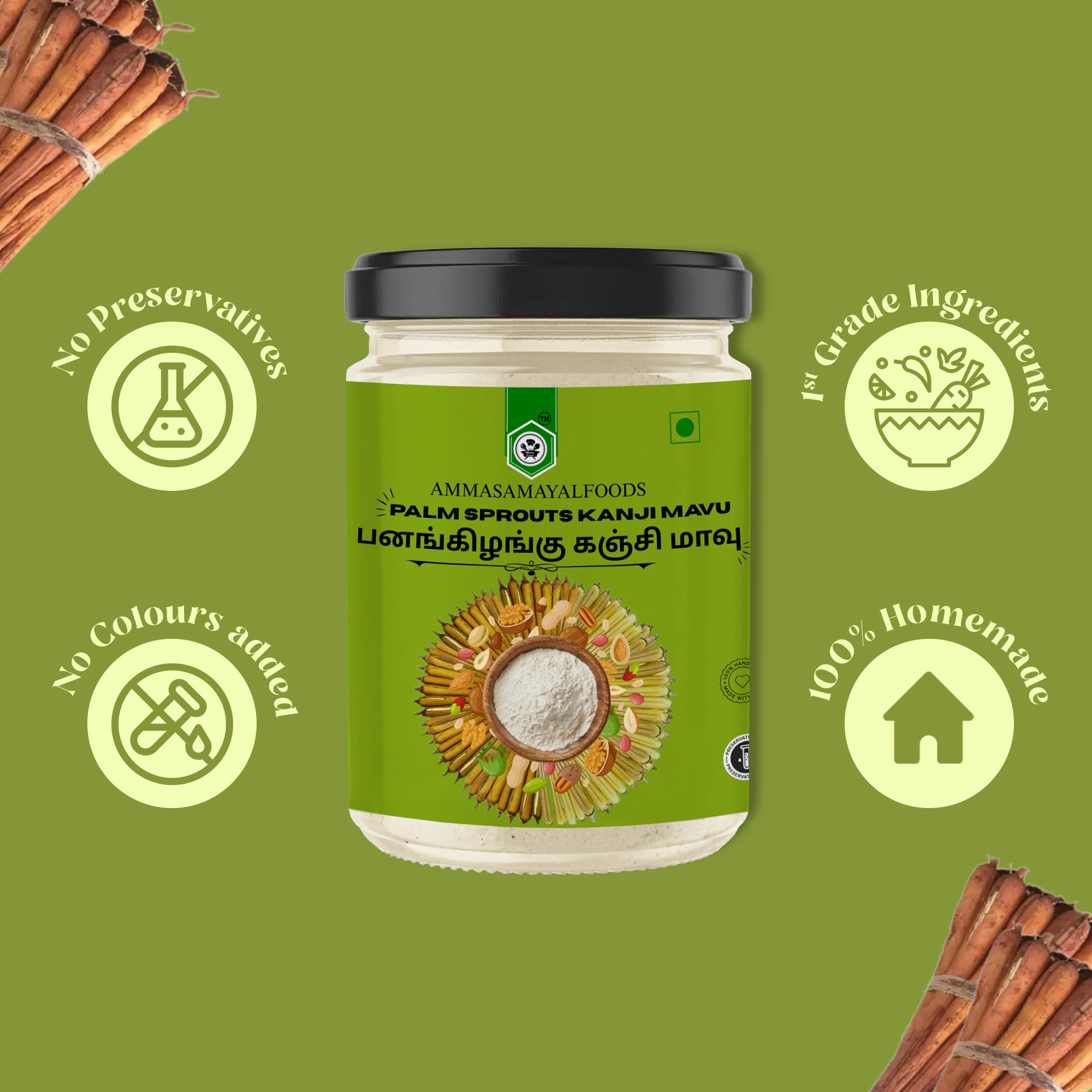 PALM SPROUTS KANJI MAVU | பனங்கிழங்கு கஞ்சி மாவு
