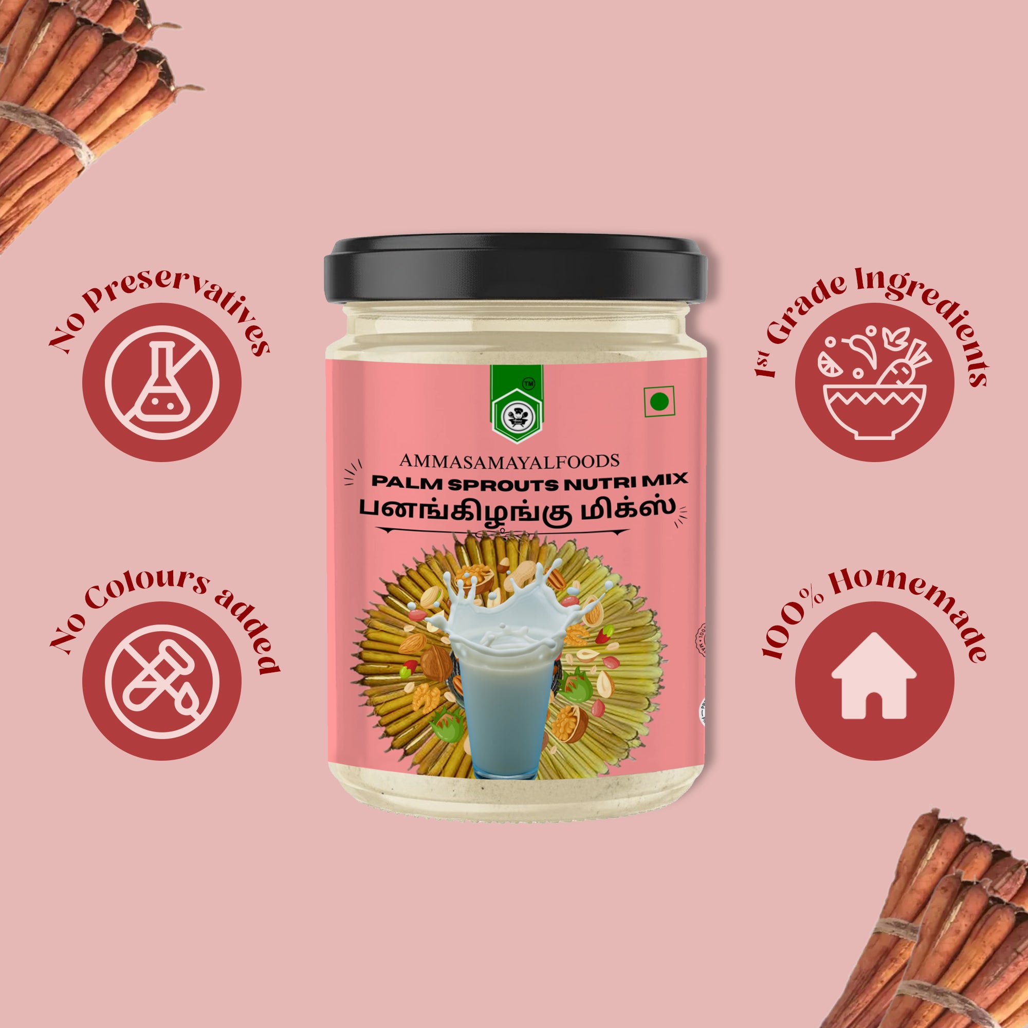 Palm Sprout Nutrimix | பனங்கிழங்கு சத்துமாவு