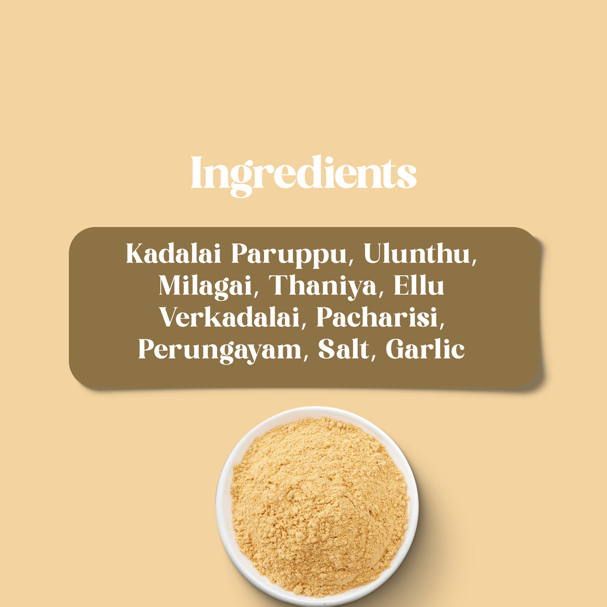 Dal Powder Dal Powder (பருப்பு பொடி ) – Amma Samayal Foods