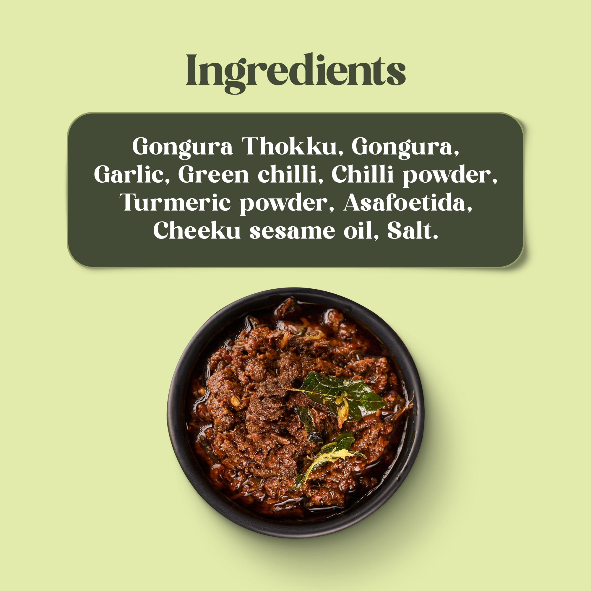 Gongura Thokku (கோங்குரா தொக்கு)