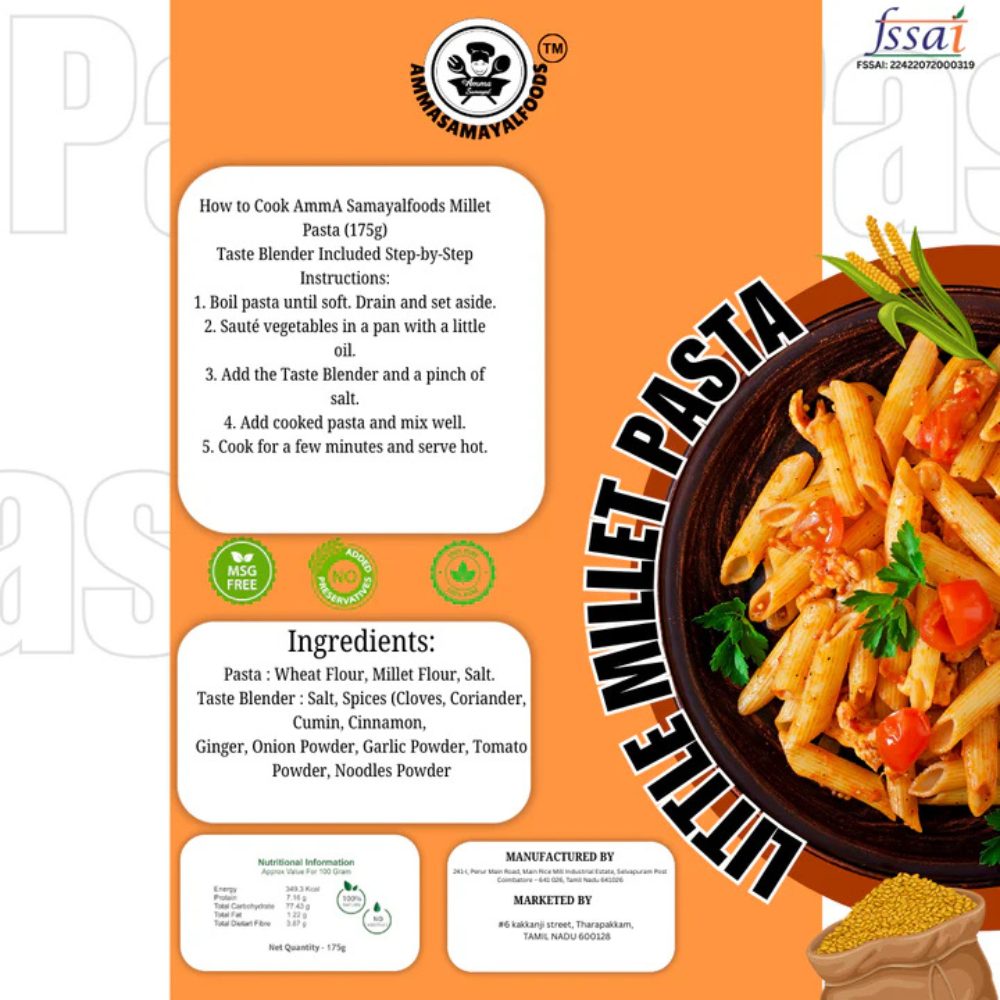 Little Millet Pasta