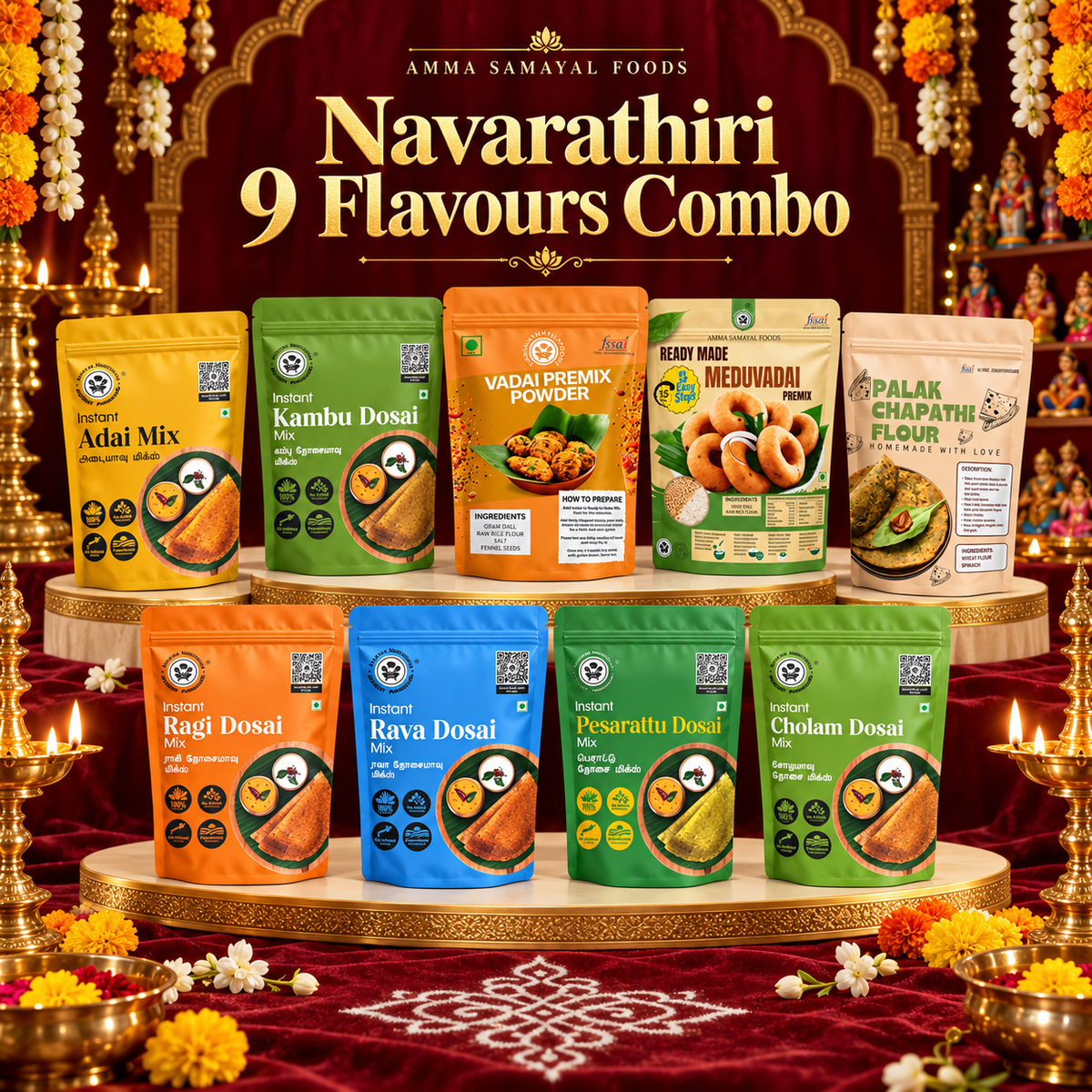 Navarathiri 9 Flavours Combo