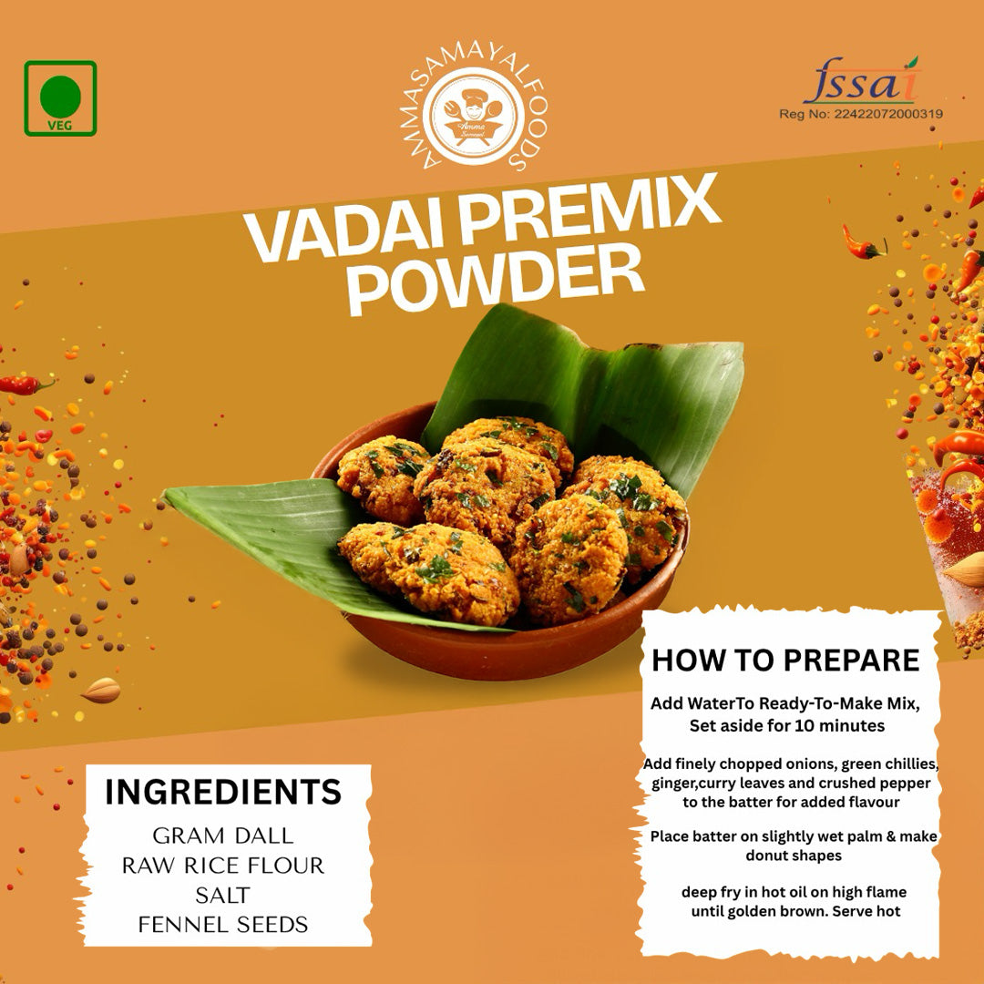 Readymade masala vada mix