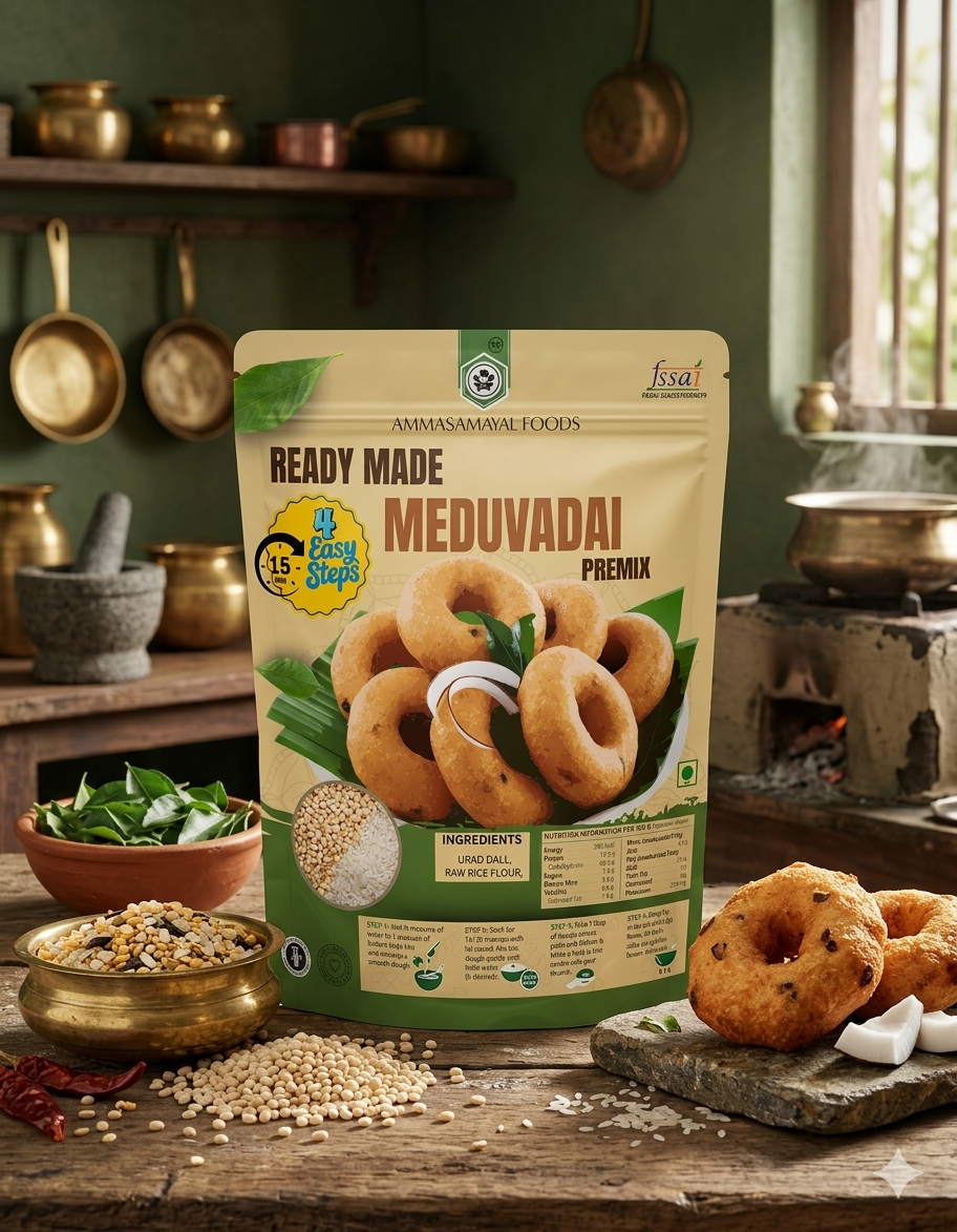 Readymade Meduvadai Mix ( ரெடிமேட் மெதுவடை மாவு  )