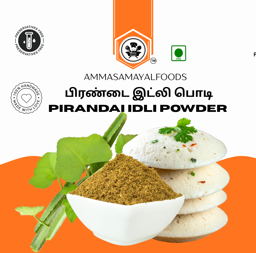 Pirandai idli podi