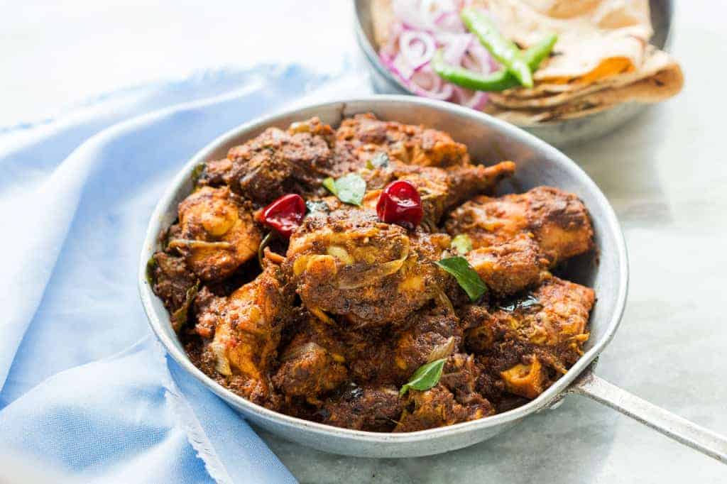 Chettinad Chicken Millagu Varuval Podi (செட்டிநாடு சிக்கன் மிளகு வறுவல் பொடி )